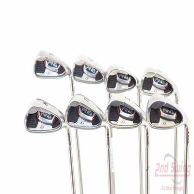 Ping G20 Iron Set 6-LW Ping TFC 169I Graphite Regular Right Handed Red dot 38.5in