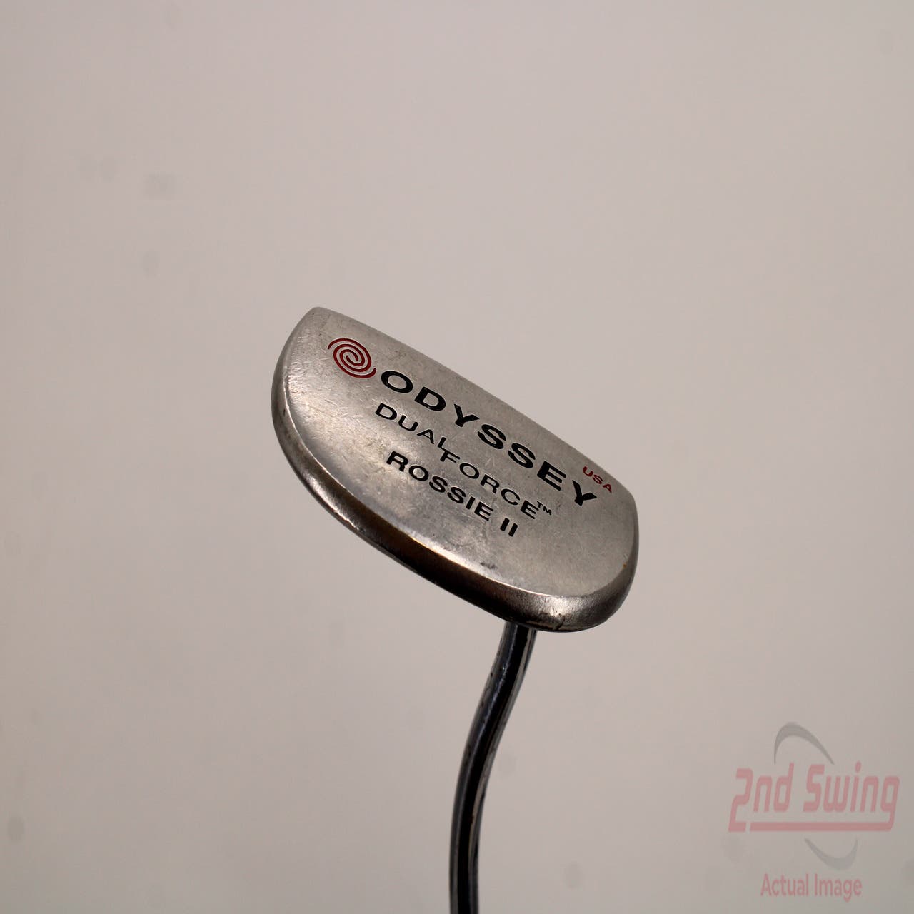 Odyssey Dual Force Rossie 2 Deepface Putter Face Balanced Steel Right