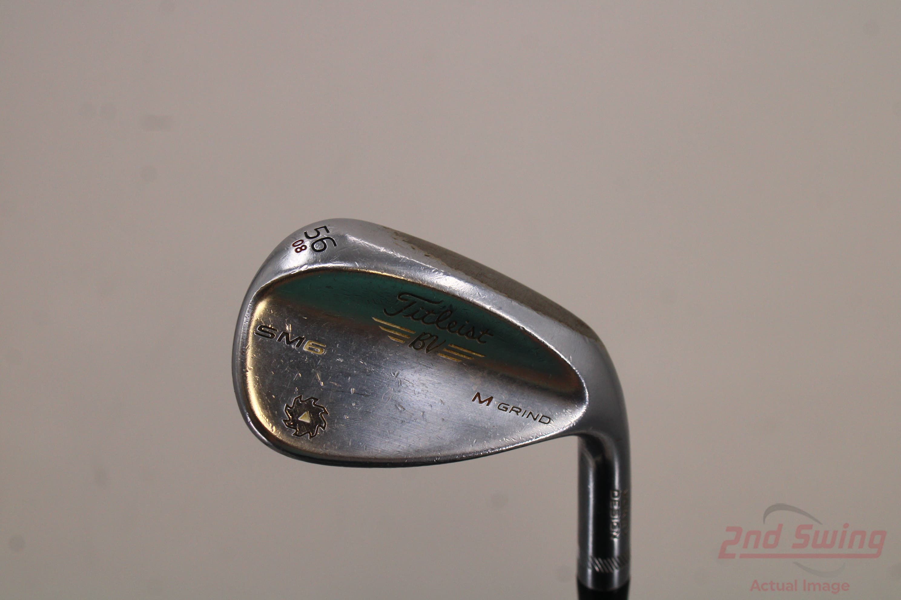 Titleist Vokey SM6 Tour Chrome Wedge Sand SW 56° 8 Deg Bounce M Grind ...