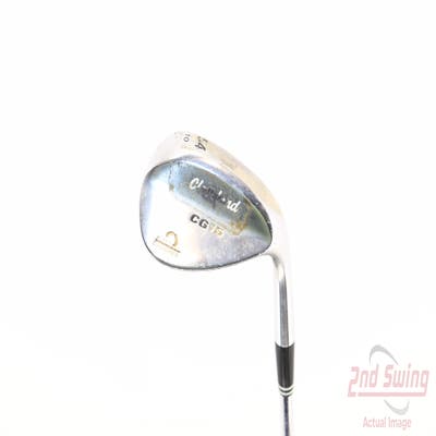 Cleveland CG15 Satin Chrome Wedge Sand SW 54° 10 Deg Bounce Cleveland Traction Wedge Steel Wedge Flex Right Handed 35.5in