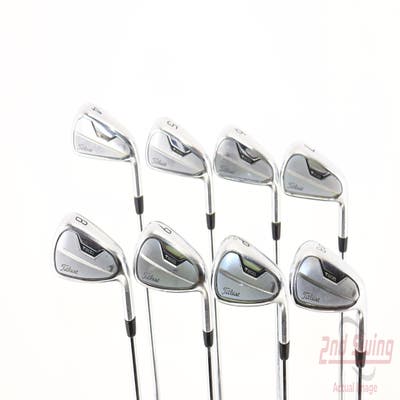 Titleist 2021 T200 Iron Set 4-PW GW Project X LZ 6.0 Steel Stiff Right Handed 38.25in