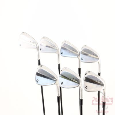 TaylorMade 2023 P790 Iron Set 5-PW GW Mitsubishi MMT 75 Graphite Stiff Right Handed 37.75in