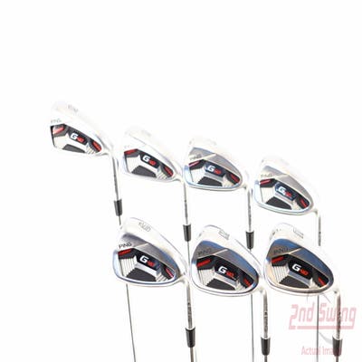 Ping G410 Iron Set 5-PW GW AWT 2.0 Steel Stiff Right Handed Black Dot 38.75in