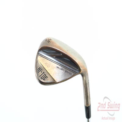 TaylorMade Milled Grind HI-TOE 3 Copper Wedge Sand SW 56° 10 Deg Bounce FST KBS Hi-Rev 2.0 115 Steel Wedge Flex Right Handed