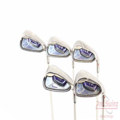 Ping Serene Iron Set 6-PW Ping ULT 210 Ladies Lite Graphite Ladies Right Handed Red dot 37.0in