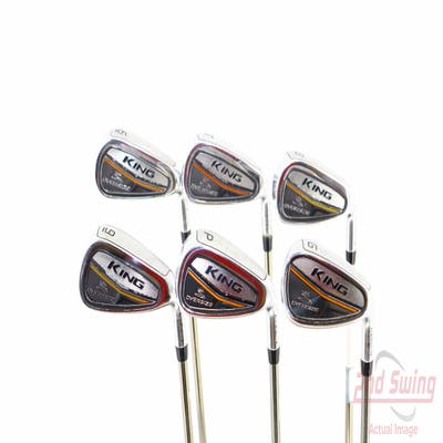 Cobra King Oversize Iron Set 6-PW GW UST Mamiya Recoil ES 460 Graphite Senior Right Handed 38.0in