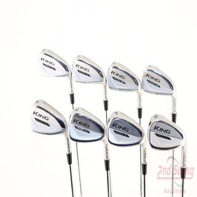 Cobra 2020 KING Forged Tec Iron Set 4-PW GW KBS Tour 130 Steel X-Stiff Right Handed 38.25in