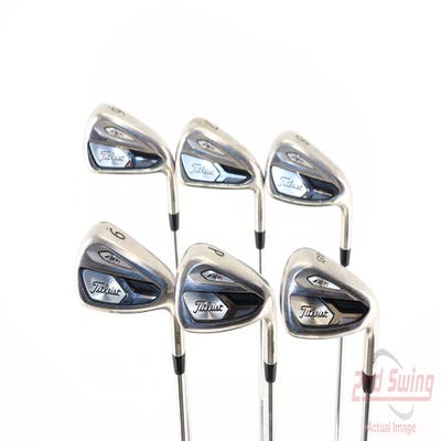 Titleist 718 AP1 Iron Set 6-PW GW True Temper AMT Black S300 Steel Stiff Right Handed 38.5in