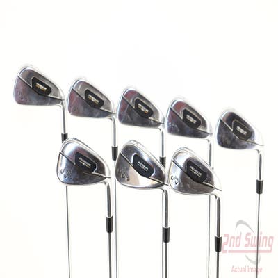 Callaway Rogue ST Pro Iron Set 4-GW Project X RIFLE 105 Flighted Steel Stiff Right Handed 38.0in