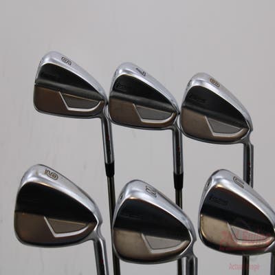 Ping i525 Iron Set 6-PW GW UST Mamiya Recoil 95 F3 Graphite Regular Right Handed Red dot 37.75in