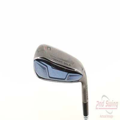 Cleveland Smart Sole 4 C Black Satin Wedge Pitching Wedge PW Stock Steel Wedge Flex Right Handed 34.0in