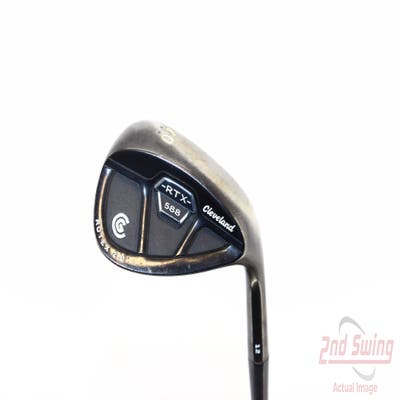 Cleveland 588 RTX 2.0 CB Black Satin Wedge Lob LW 60° 12 Deg Bounce Stock Steel Shaft Steel Wedge Flex Right Handed 36.0in