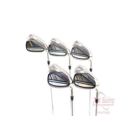 TaylorMade Rocketbladez Iron Set 6-PW TM Matrix RocketFuel 65 Steel Regular Right Handed 37.75in