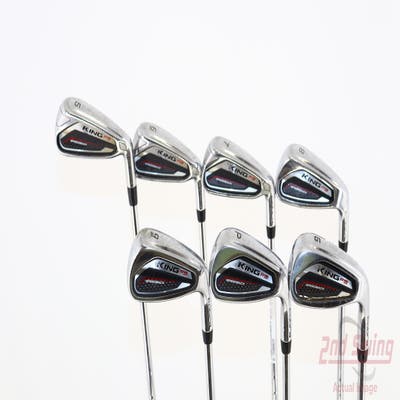 Cobra KING F9 Speedback Iron Set 5-GW FST KBS Tour 90 Steel Stiff Right Handed 38.0in