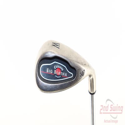 Callaway 2004 Big Bertha Wedge Gap GW 50° Callaway Big Bertha Steel Steel Wedge Flex Right Handed 35.5in