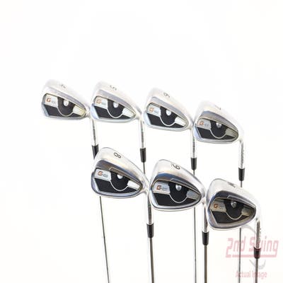 Ping G400 Iron Set 4-PW True Temper Dynamic Gold X100 Steel X-Stiff Right Handed Green Dot 39.0in