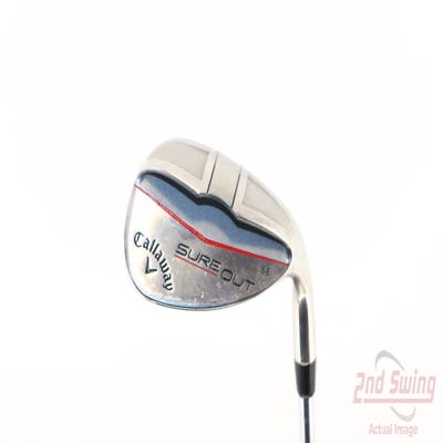 Callaway Sure Out Wedge Lob LW 58° FST KBS Tour 90 Steel Wedge Flex Right Handed 35.0in