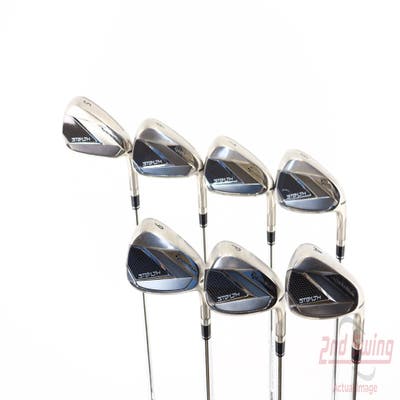TaylorMade Stealth Iron Set 5-PW GW FST KBS MAX 85 Steel Stiff Right Handed 38.5in