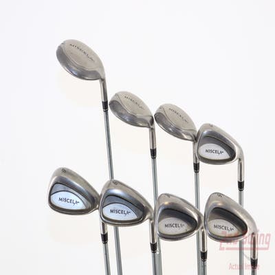 TaylorMade Miscela Iron Set 3H 4H 5H 6H 7-PW TM miscela Graphite Ladies Right Handed 38.0in