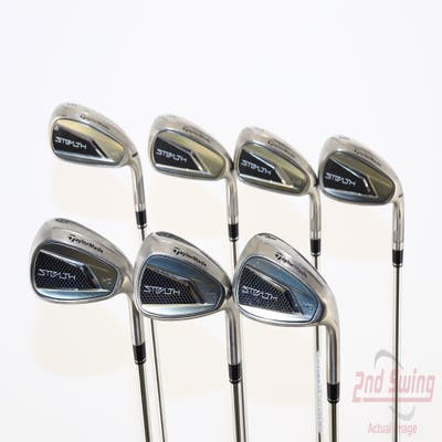 TaylorMade Stealth HD Iron Set 5-GW FST KBS MAX 85 MT Steel Regular Right Handed 37.0in