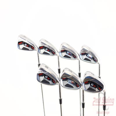 Ping G410 Iron Set 4-PW True Temper Dynamic Gold S400 Steel Stiff Right Handed Black Dot 38.5in