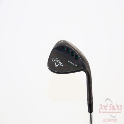 Callaway Mack Daddy Matte BLK PM Grind Wedge Lob LW 58° 10 Deg Bounce PM Grind FST KBS Tour-V Steel Wedge Flex Right Handed 36.0in