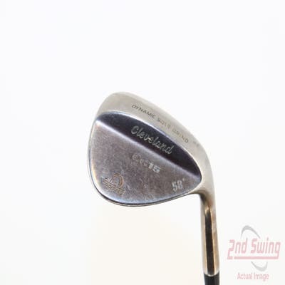 Cleveland CG15 DSG Oil Can Wedge Lob LW 58° Fujikura Fit-On Max 65i Iron Graphite Regular Right Handed 35.5in