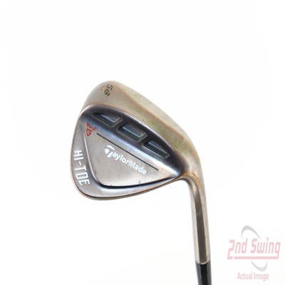 TaylorMade HI-TOE RAW Wedge Lob LW 58° 10 Deg Bounce FST KBS Hi-Rev 2.0 115 Steel Wedge Flex Right Handed 35.0in