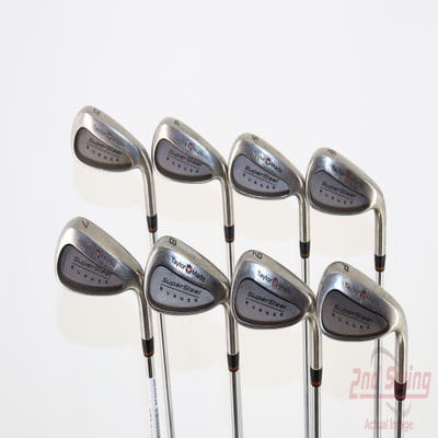 TaylorMade Supersteel Iron Set 3-PW Stock Steel Shaft Steel Regular Right Handed 37.75in