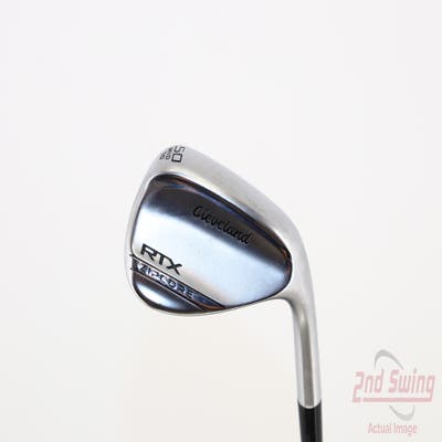 Cleveland RTX ZipCore Tour Satin Wedge Gap GW 50° 10 Deg Bounce Dynamic Gold Spinner Steel Wedge Flex Right Handed 35.5in