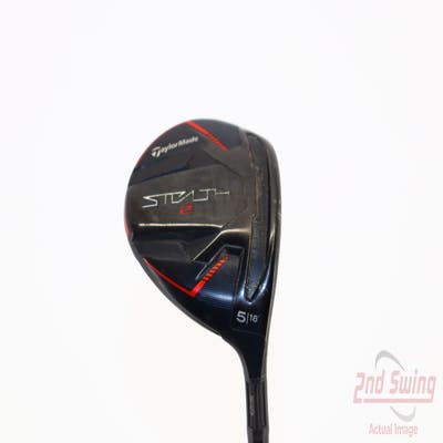 TaylorMade Stealth 2 Fairway Wood 5 Wood 5W 18° Fujikura Ventus Red TR 5 Graphite Senior Right Handed 42.25in