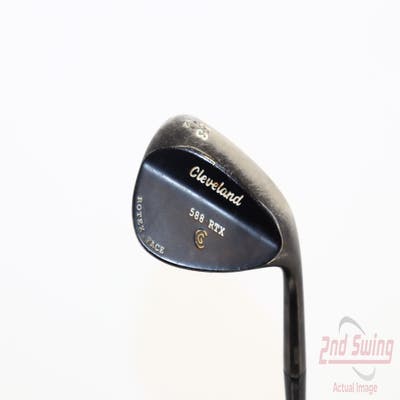 Cleveland 588 RTX Custom Black Nickel Wedge Lob LW 58° 12 Deg Bounce True Temper Dynamic Gold Steel Wedge Flex Right Handed 35.5in