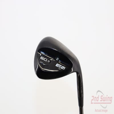 Mizuno ES21 Wedge Lob LW 60° 10 Deg Bounce FST KBS Hi-Rev 110 Black Steel Wedge Flex Right Handed 35.5in