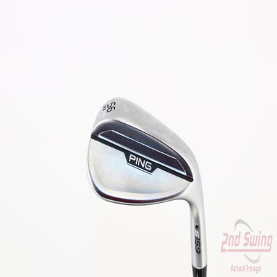 Ping s159 Chrome Wedge Sand SW 56° 14 Deg Bounce Ping Z-Z115 Steel Wedge Flex Right Handed Black Dot 35.5in