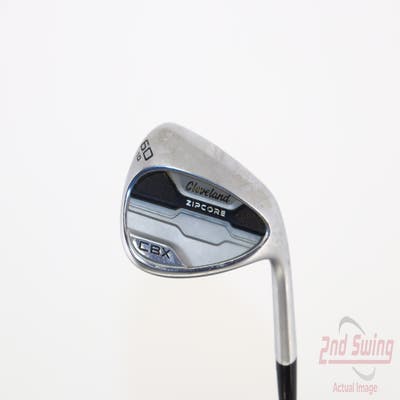 Cleveland CBX Zipcore Wedge Lob LW 60° 10 Deg Bounce Dynamic Gold Spinner Steel Wedge Flex Right Handed 35.0in