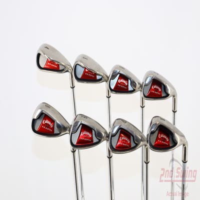 Callaway 2008 Big Bertha Iron Set 4-GW Callaway Big Bertha Steel Steel Uniflex Right Handed 38.0in