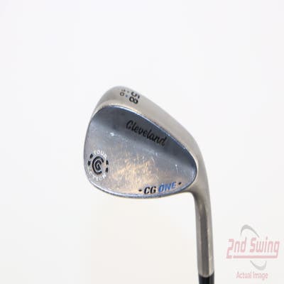 Cleveland CG ONE Wedge Lob LW 58° 10 Deg Bounce Cleveland Traction Wedge Steel Wedge Flex Right Handed 36.0in