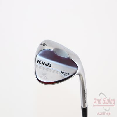 Cobra KING MIM Wedge Lob LW 58° FST KBS Tour $-Taper Lite Steel Regular Right Handed 36.0in