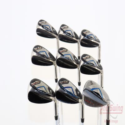 Tour Edge Hot Launch E522 Ironwood Iron Set 4-PW AW SW Mitsubishi Fubuki HL-60 Graphite Stiff Right Handed 38.5in