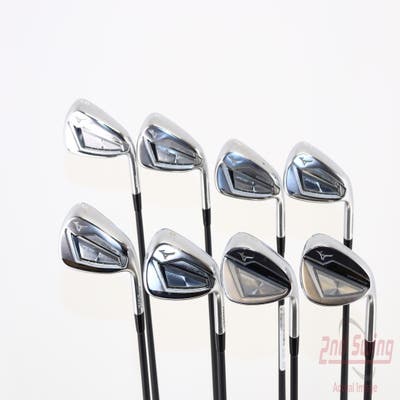 Mizuno JPX 919 Hot Metal Iron Set 5-PW GW SW Project X LZ Tour Graphite Stiff Right Handed 38.5in