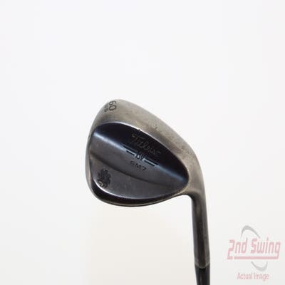 Titleist Vokey SM7 Jet Black Wedge Lob LW 60° 10 Deg Bounce S Grind SM7 BV Steel Wedge Flex Right Handed 35.0in