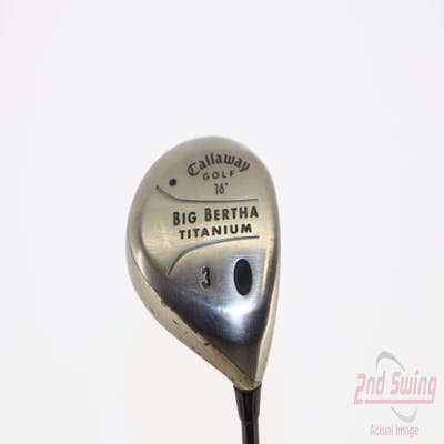 Callaway Big Bertha 2005 Fairway Wood 3 Wood 3W Callaway RCH 75w Graphite Ladies Right Handed 42.5in