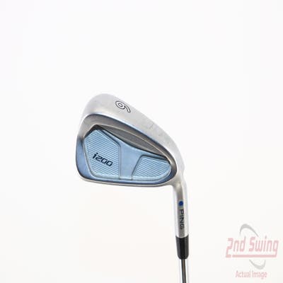 Ping i200 Single Iron 6 Iron Nippon NS Pro Modus 3 Tour 105 Steel Stiff Right Handed Blue Dot 37.75in