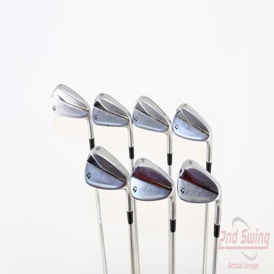 TaylorMade 2021 P790 Iron Set 5-PW AW FST KBS Tour C-Taper 105 Steel Regular Right Handed 38.25in