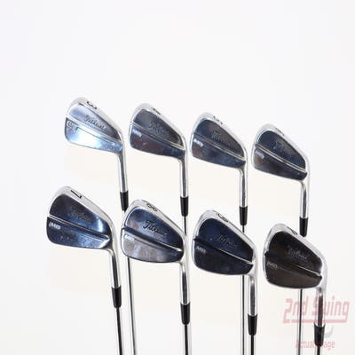 Titleist 714 MB Iron Set 3-PW Dynamic Gold Tour Issue S400 Steel Stiff Right Handed 38.0in