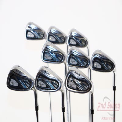 Mizuno JPX 800 Iron Set 4-PW GW SW Project X Rifle Steel Senior Right Handed 38.25in