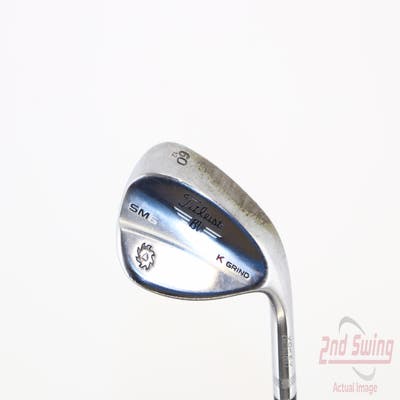 Titleist Vokey SM6 Steel Grey Wedge Lob LW 60° 12 Deg Bounce Stock Steel Shaft Steel Wedge Flex Right Handed 35.25in