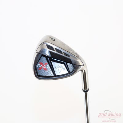 Callaway Razr X NG Single Iron Pitching Wedge PW Callaway Stock Steel Steel Uniflex Right Handed 35.5in