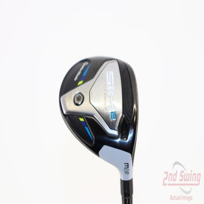 TaylorMade SIM2 Titanium Fairway Wood 3 Wood 3W 15° Aldila Rogue Silver 110 MSI 70 Graphite Stiff Right Handed 43.0in