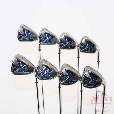 Callaway X-22 Iron Set 3-PW Callaway X Steel Steel Uniflex Right Handed 38.0in